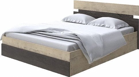

Кровать PROxSON Milton с ПМ 160x200 (бунратти/дуб кантербери)