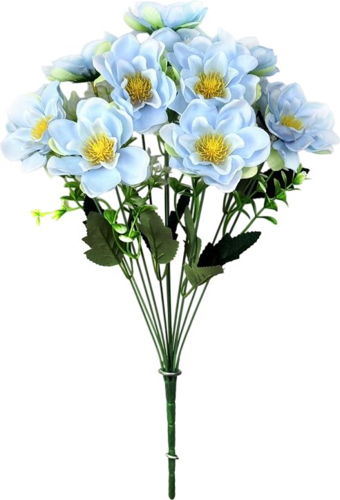 

Искусственный букет KlrBy Анемон СН04голубой