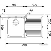 Кухонная мойка Franke LLX 611 (101.0085.773)