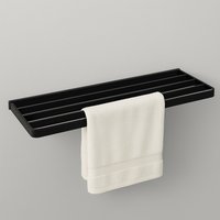 Полка для полотенца Lauter 21SH7132 (Matt Black)