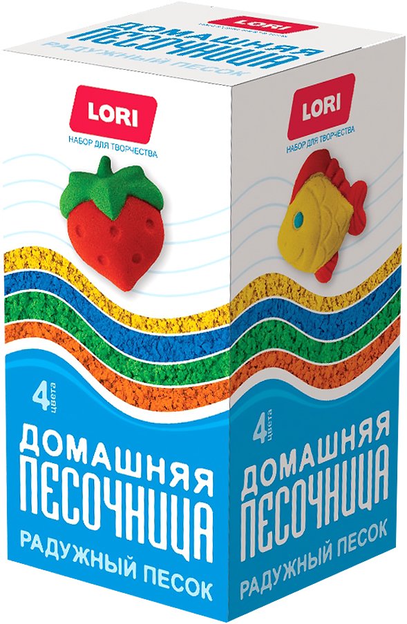 

Песок кинетический Lori Радужный песок Пт-022