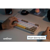 Клавиатура Redragon Fizz (Redragon Red, белый/бежевый)