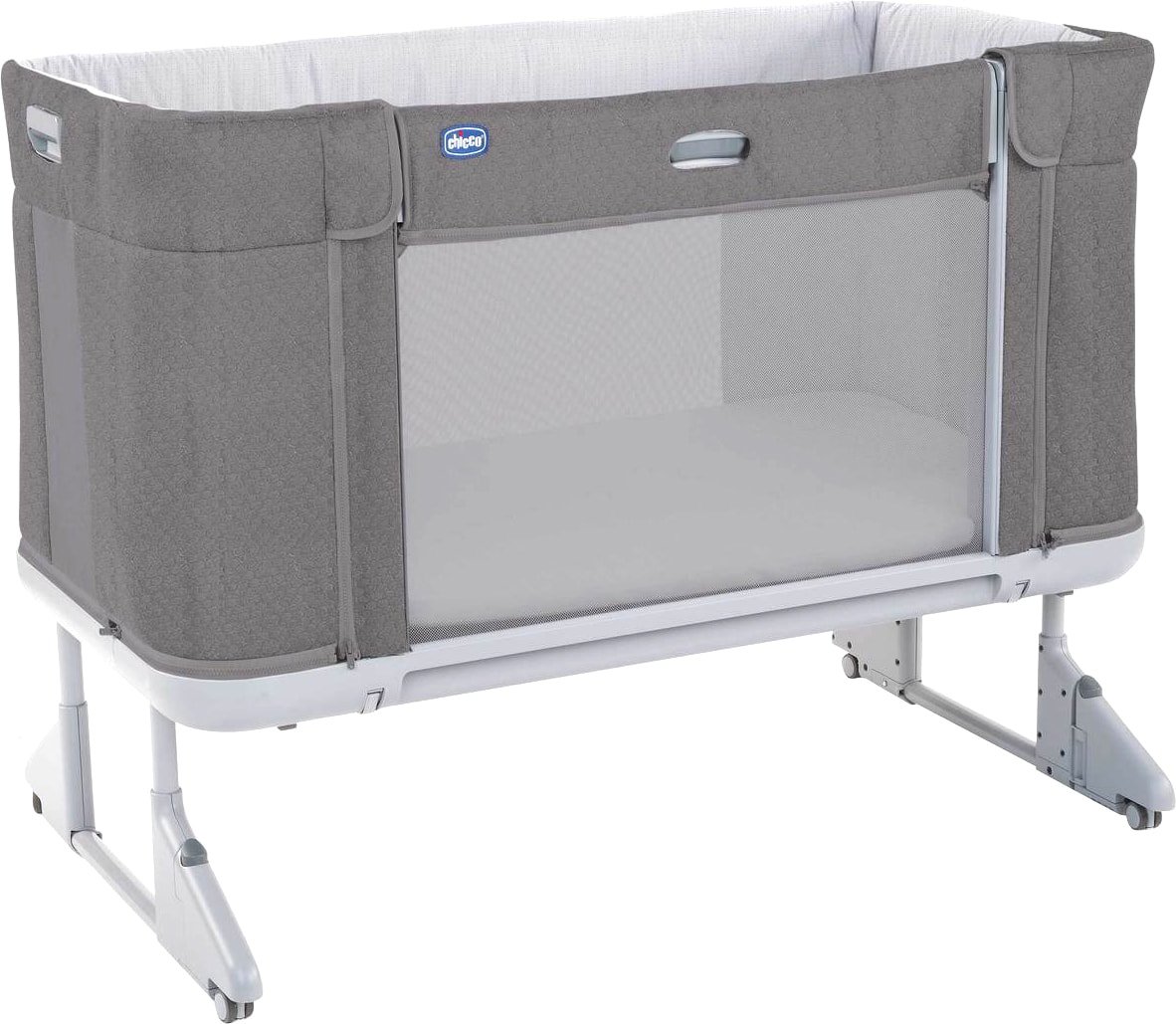 

Приставная детская кроватка Chicco Next2Me Forever (moon grey)