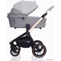 Универсальная коляска Rant MOWbaby Zoom PU (2 в 1, gold beige)