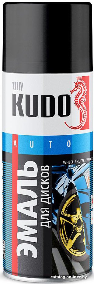 Автомобильная краска Kudo Эмаль для дисков KU-5205 520мл (металлик)