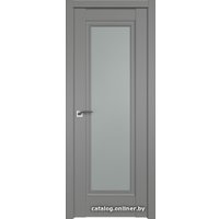 Межкомнатная дверь ProfilDoors 2.35U L 60x200 (грей, стекло матовое)