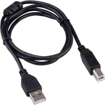 Кабель Cablexpert CCF-USB2-AMBM-1M (1 м, черный)