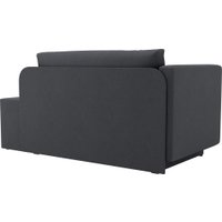 Тахта Олмеко Шони (велюр Parma 27 темно-серый)