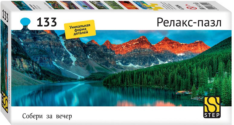 

Пазл Step Puzzle Релакс-пазл. Озеро Морейн 67004 (133 эл)