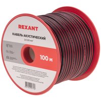 Кабель Rexant 01-6105-3 (100 м, красный/черный)