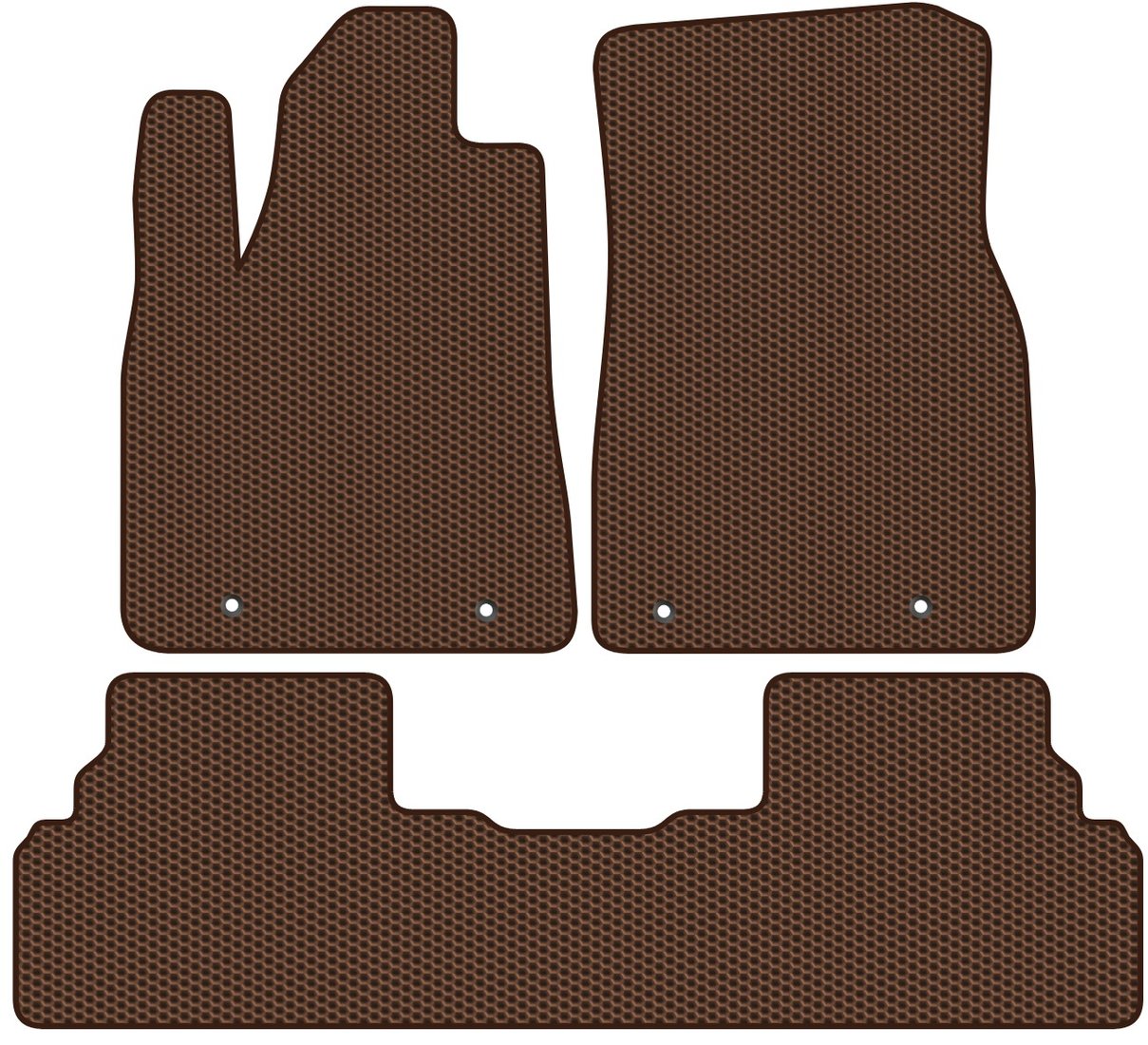 

Комплект ковриков для авто Alicosta Lexus RX270 III (suv / AL10) 2010 - 2012 (коричневый, сота)