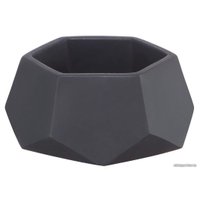 Кашпо Вещицы Соты Kras27 0.22 л (антрацит)