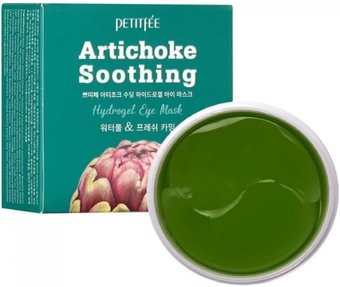  Petitfee Патчи под глаза Artichoke Soothing Hydrogel Eye Mask 60 шт