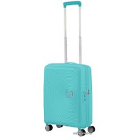 Чемодан-спиннер American Tourister Soundbox Poolside Blue 55 см