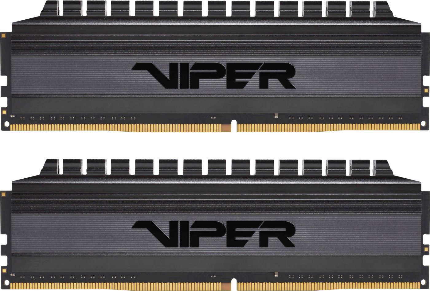 

Оперативная память Patriot Viper 4 Blackout 2x8GB DDR4 PC4-32000 PVB416G400C9K