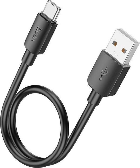 

Кабель Hoco X96 27W USB Type-A - USB Type-C (0.25 м, черный)