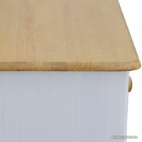 Комод Диприз Ром 2 двери 6 ящиков Д 1348.1 (белый воск/антик)