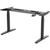 Стол с регулировкой высоты Smartstol Pro Mах 120x80 (черный/черный)