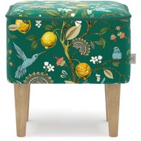 Пуф MONOFIX Одос Принт пуф (лимон зеленый/микровелюр)