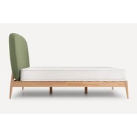 Кровать Divan Саоми-Wood 160 Velvet Olive