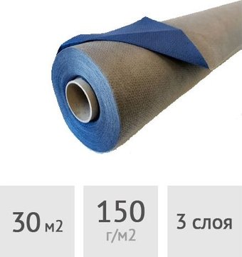 Мембрана Экотекс Гидроизоляционная сверхпрочная Premium 150 (30 м2)