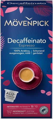 Кофе в капсулах Movenpick Decaffeinato 10 шт