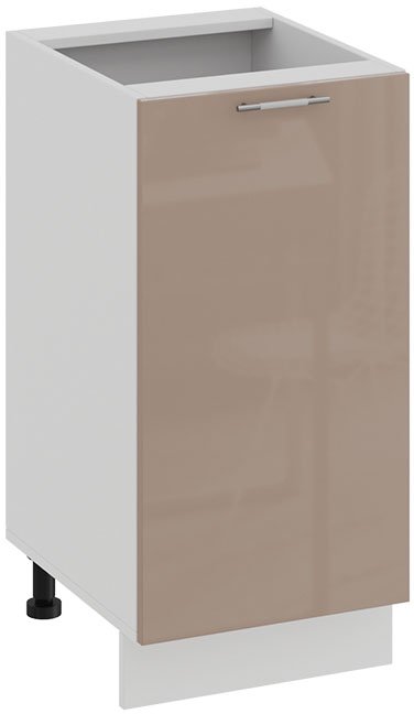 

Шкаф напольный Трия Весна 1Н4 (белый/кофе с молоком)