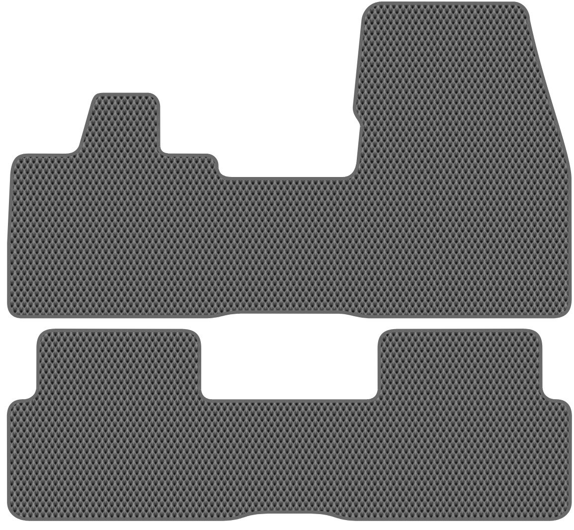 

Комплект ковриков для авто Alicosta BMW i3 I (хэтчбек 5 дв / io 1) 2017 - Н.В. (серый, ромб)