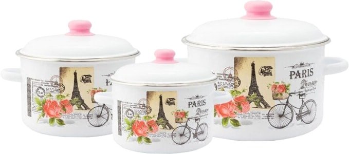 

Набор кастрюль Appetite Paris 1KB191M