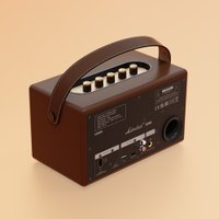 Беспроводная колонка Admiral Audio Bora (коричневый)