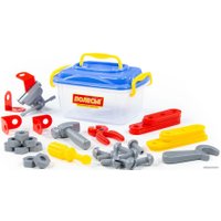 Набор инструментов игрушечных Полесье Механик 56610 (в контейнере)