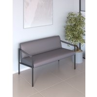 Диван MONOFIX Юнта (экокожа, серый)