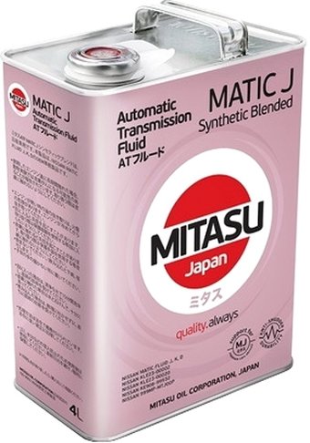 Трансмиссионное масло Mitasu MJ-333 ATF MATIC J 4л