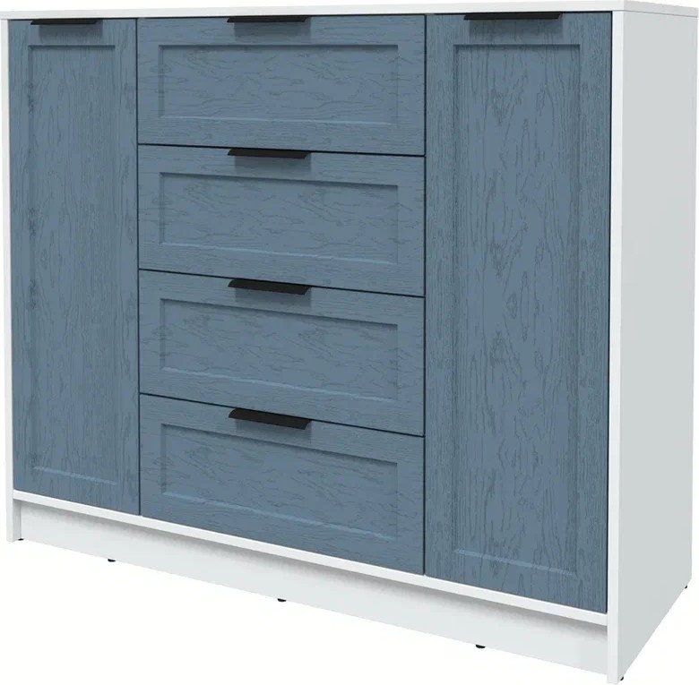 

Тумба Интерлиния Концепт Тренд КТ-Т120 (белый платинум/дуб лазурный)