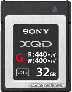 Карта памяти Sony XQD G Series 32GB [QDG32E/J]