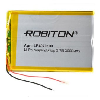 Robiton LP4070100 3000mAh 1 шт