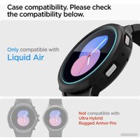 Защитное стекло Spigen Glas.TR EZ Fit для Galaxy Watch 5/4 (40 mm) AGL05340 (2шт)