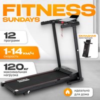 Электрическая беговая дорожка Sundays Fitness Simple Line ES-T4004