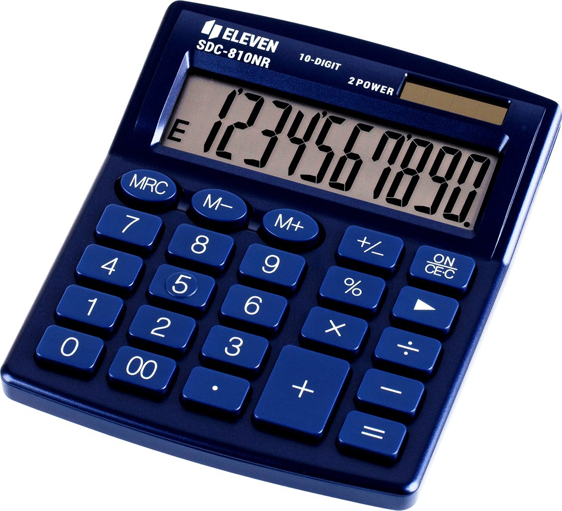 

Калькулятор Eleven SDC-810NR-NV (темно-синий)