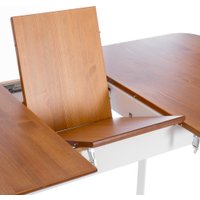 Кухонный стол TetChair Соната Люкс раздвижной (антик/белый)