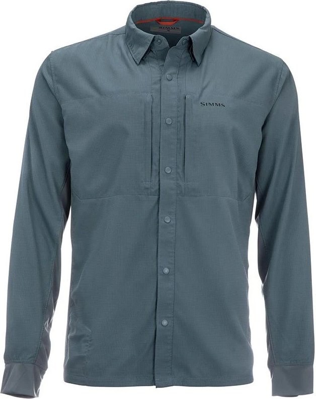 

Рубашка Simms Intruder BiComp LS Shirt '21 (L, storm)
