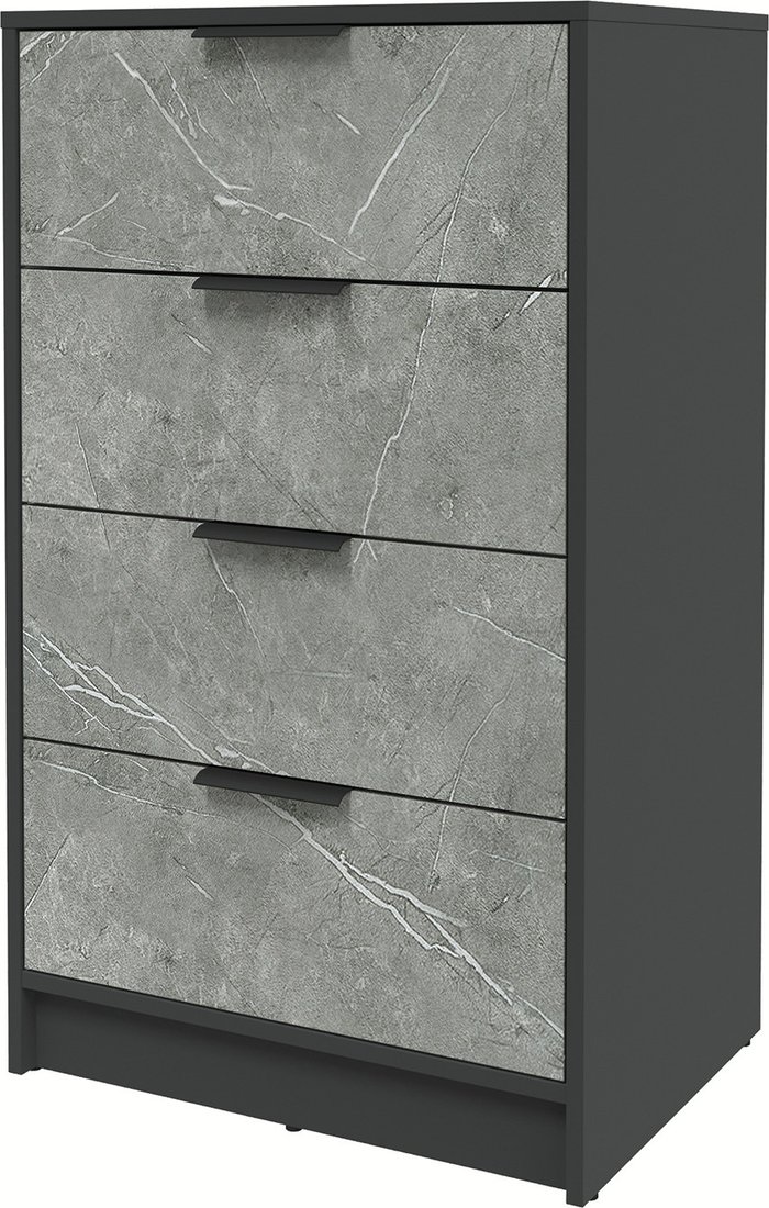 

Комод Интерлиния Концепт КТ-К60 Глосс (антрацит/керамика)