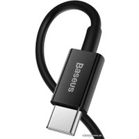 Кабель Baseus CATLYS-C01 USB Type-C - Lightning (2 м, черный)