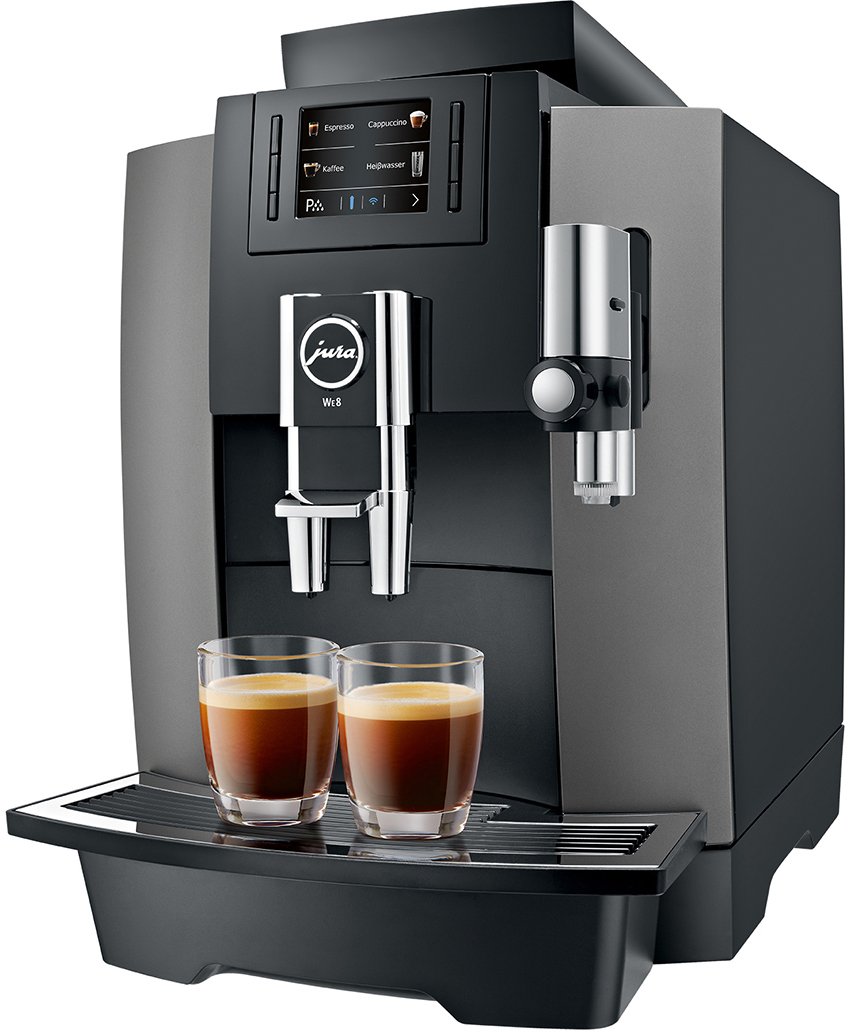 

Кофемашина JURA WE8 Dark Inox Gen.2.2 15420