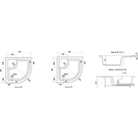 Душевой поддон Ravak Sabina LA 90x90 [A217001020]