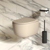 Сиденье для унитаза Ambassador Abner 102T20401S (бежевый матовый)