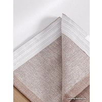 Комплект штор Loon Флэкслин на ленте 1.35x1.7 м (светло-серый, 2 шт)