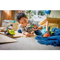 Конструктор LEGO City 60505 Ремикс самолёта, грузовика и судна на воздушной подушке