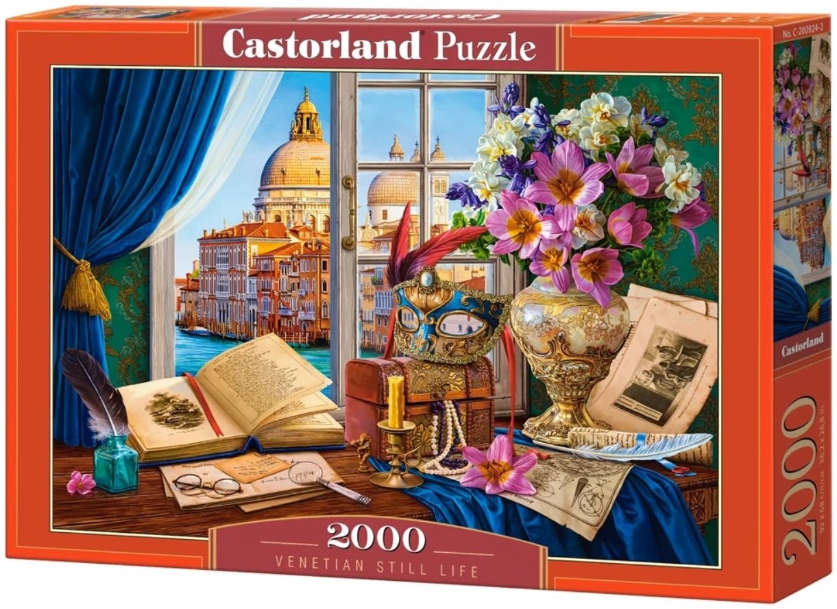 

Пазл Castorland Венецианский натюрморт C-200924 (2000 эл)