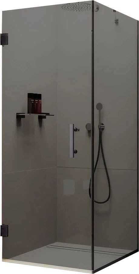 

Душевой уголок MaybahGlass MGY-1308-6 (графитовое стекло/черный)